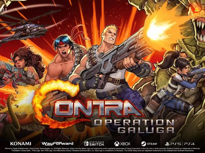 魂斗罗：加鲁加行动／Contra： Operation Galuga（初代重制版）