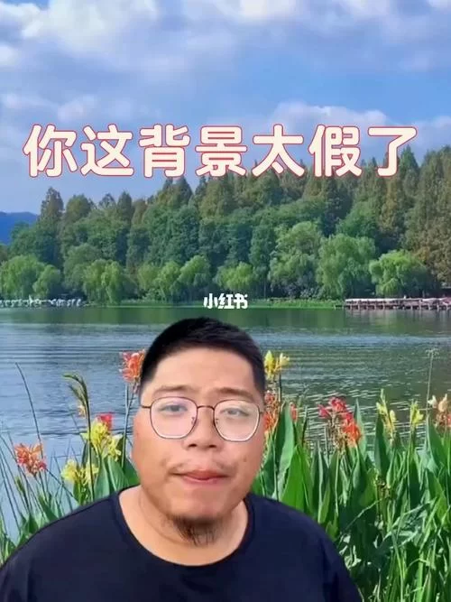 “你这背景太假了”：一个意外走红的网络热梗故事