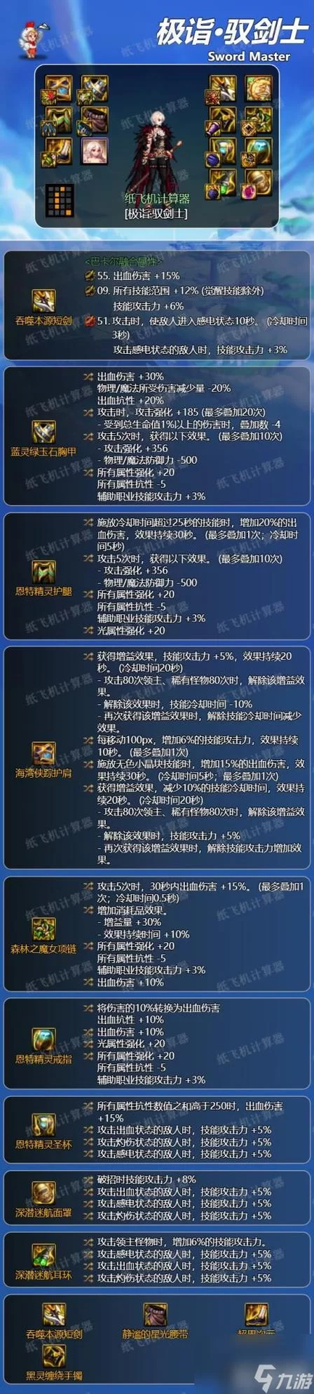 驭剑士觉醒装备提升：属性加成及进阶技巧