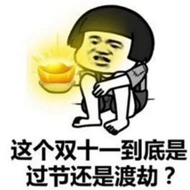 准备好你的双十一表情包了吗？