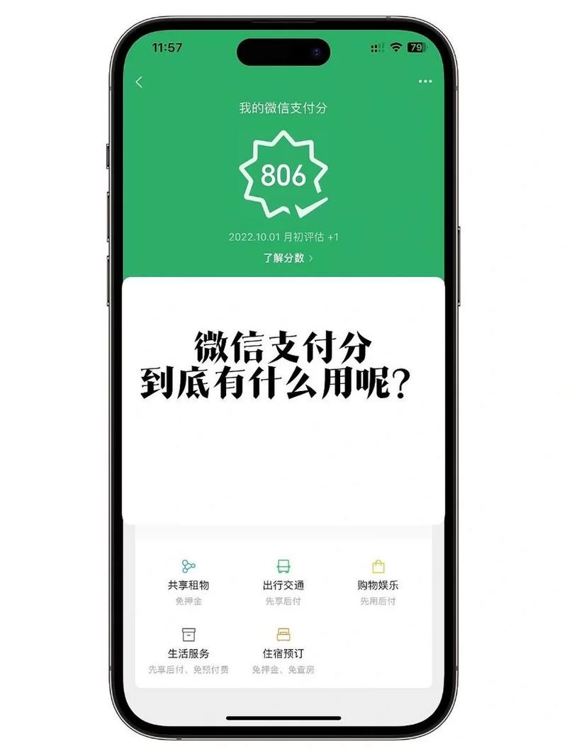 微信支付分有什么用？帮你省钱又省心！
