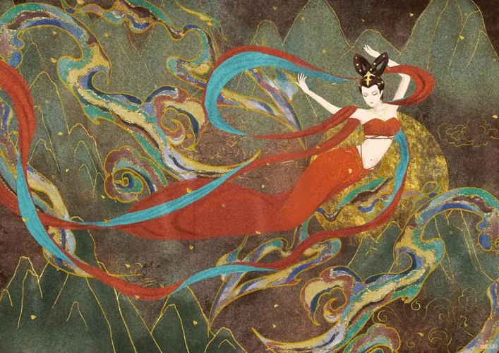 探秘古代美女壁画：绘画技法与文化内涵
