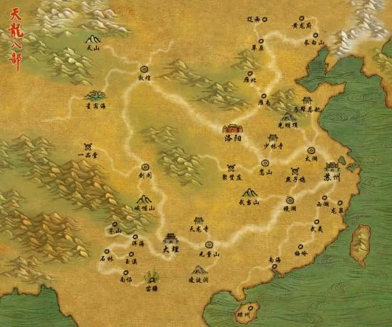 天龙八部世界地图探索攻略：隐藏地点全揭秘！