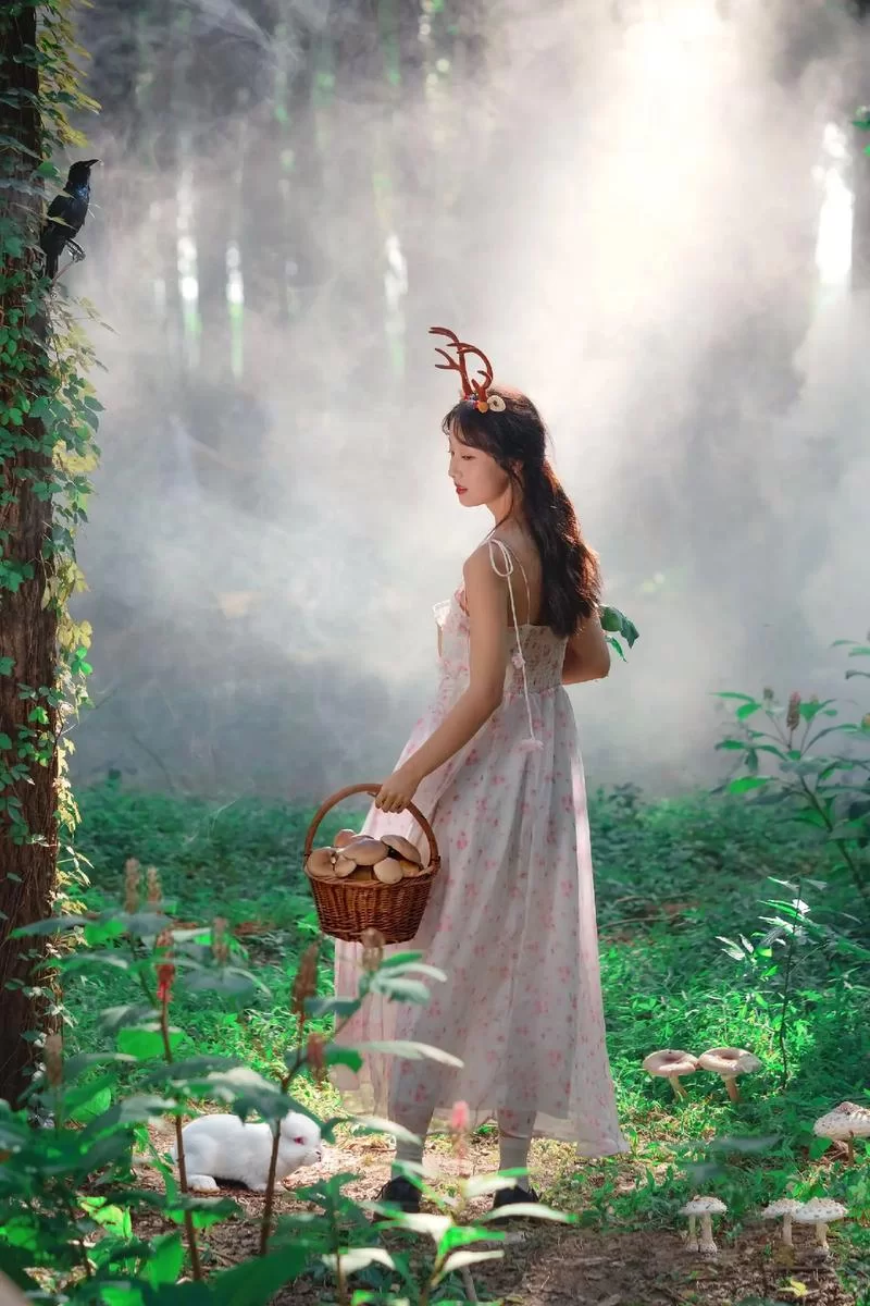 森林女孩：ins超火治愈系画风，你也能拥有