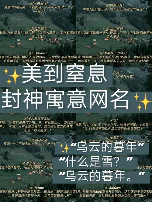 小路乱撞：网名背后的故事，你懂吗？