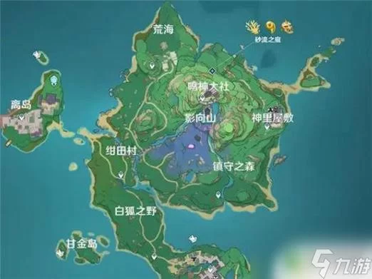 原神稻妻地图探索：寻找所有特色动物的秘诀