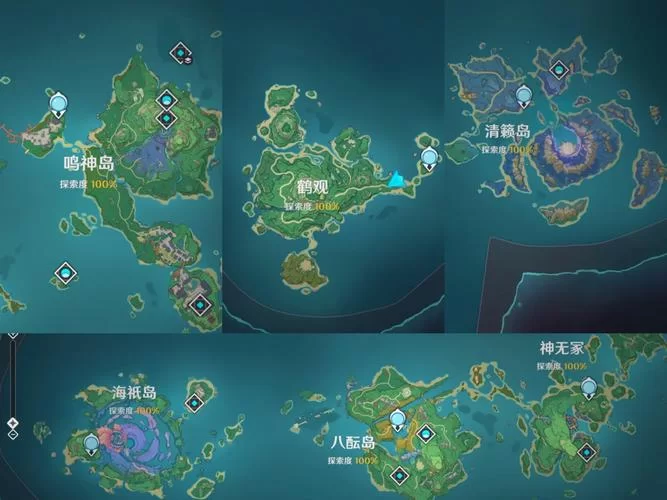 原神稻妻地图探索：寻找所有特色动物的秘诀