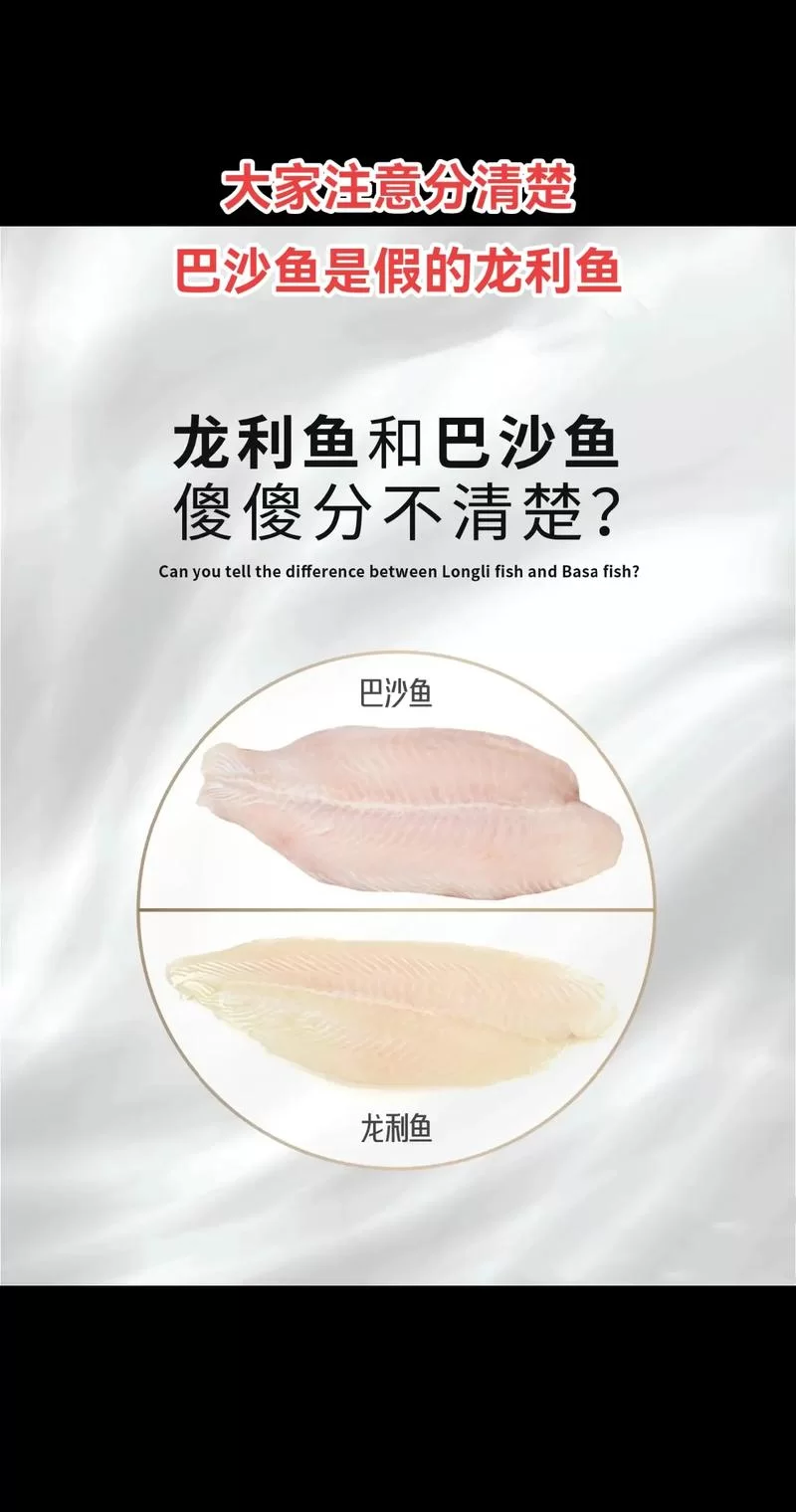 揭秘巴沙鱼片和龙利鱼片：它们究竟是不是同一种鱼？