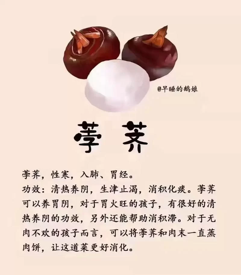 荸荠怎么吃最健康？彻底清除寄生虫的妙招