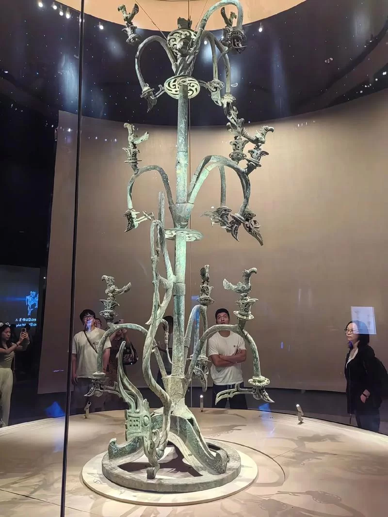 好消息!三星堆青铜树修复完成,准备迎接它的展出吧! 好消息!三星堆青铜树修复完成,准备迎接它的展出吧!