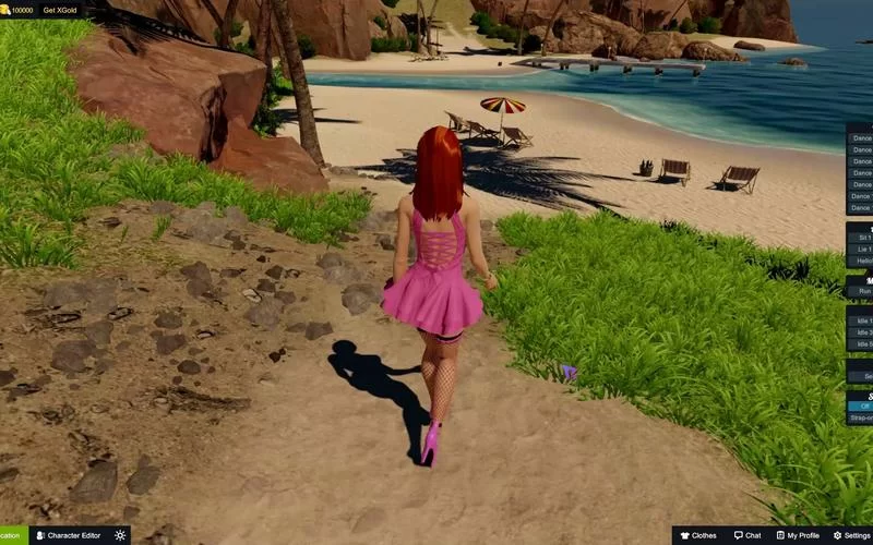 3DXChat：超火爆的3D成人MMO游戏详解