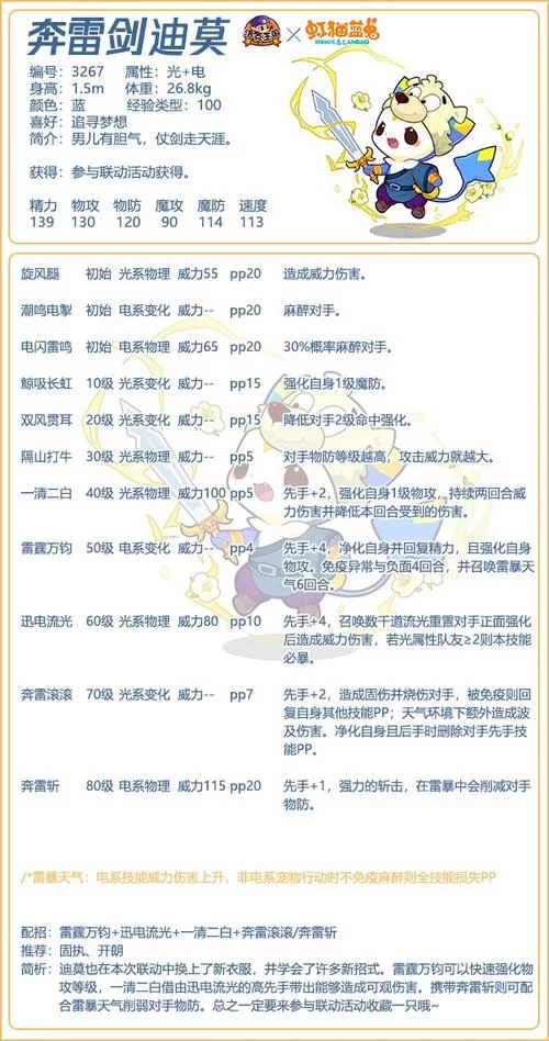 洛克王国迪莫配招攻略大全，助你快速成为战斗大师！