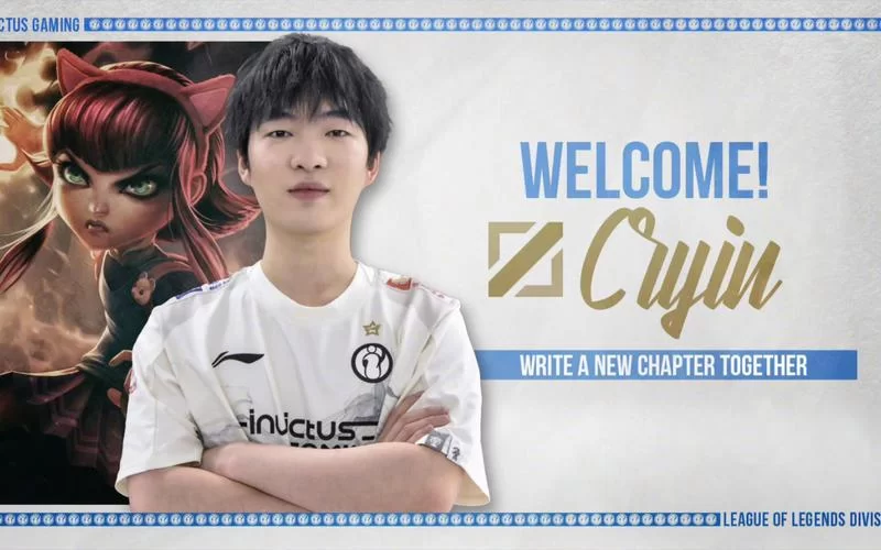 Cryin加入IG战队，新赛季能否再创辉煌？