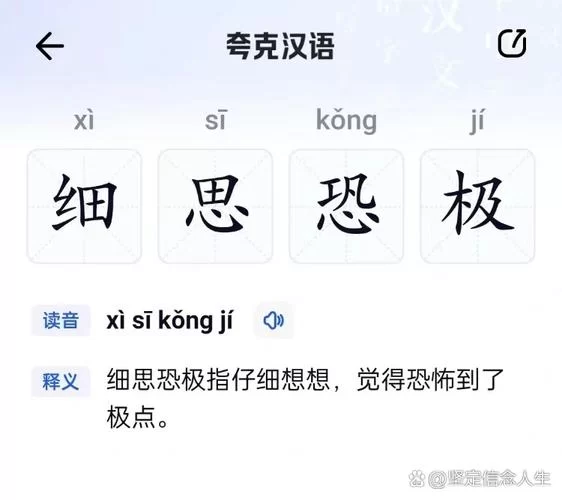 细思恐极：成语？网络流行语？傻傻分不清楚？