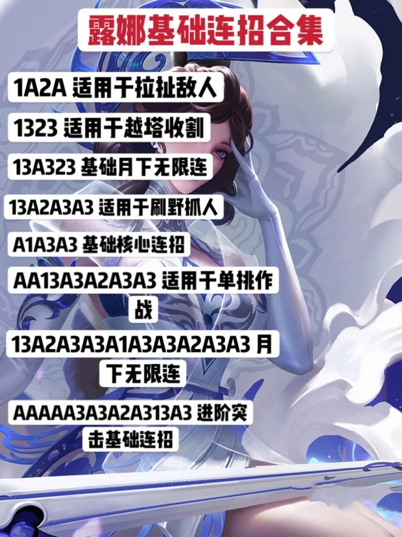 高效露娜连招详解：掌握技巧，成为峡谷最强露娜