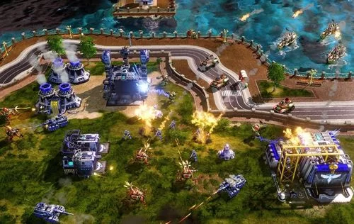 红色警戒3中文版下载：免安装绿色版等你来