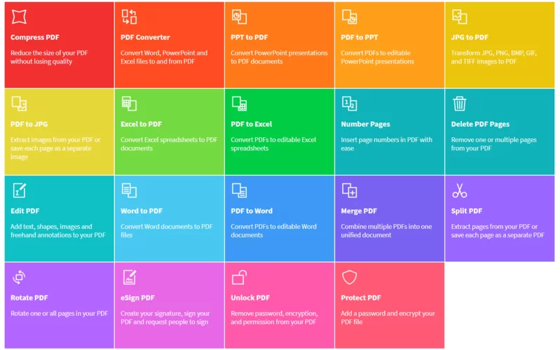 Smallpdf：轻松搞定PDF转换，告别PDF难题！