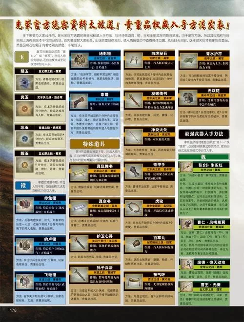 三国无双攻略秘籍：快速升级刷装备技巧分享
