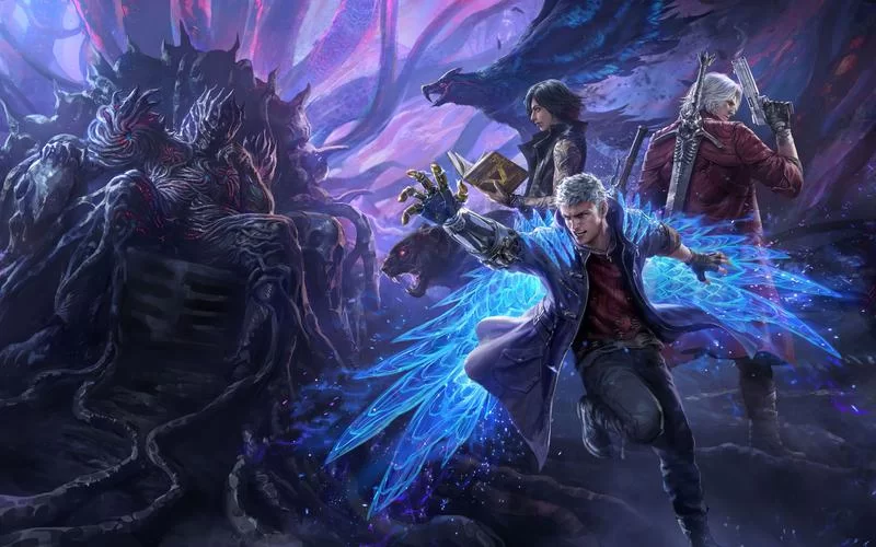 鬼泣5壁纸高清大图下载，炫酷壁纸免费领取