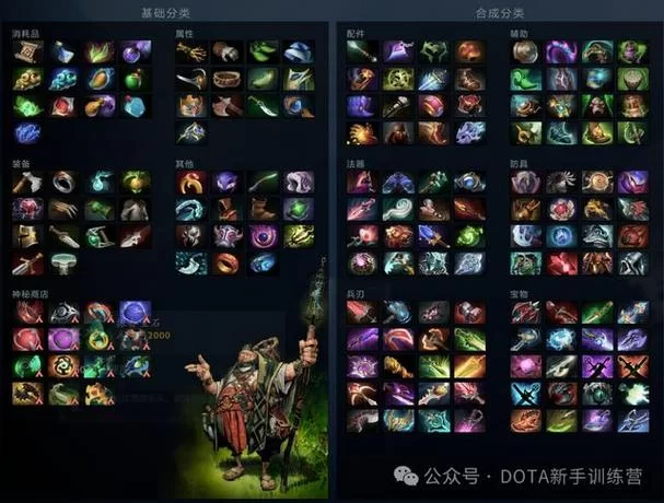 Dota2装备合成大全：新手必备合成配方指南