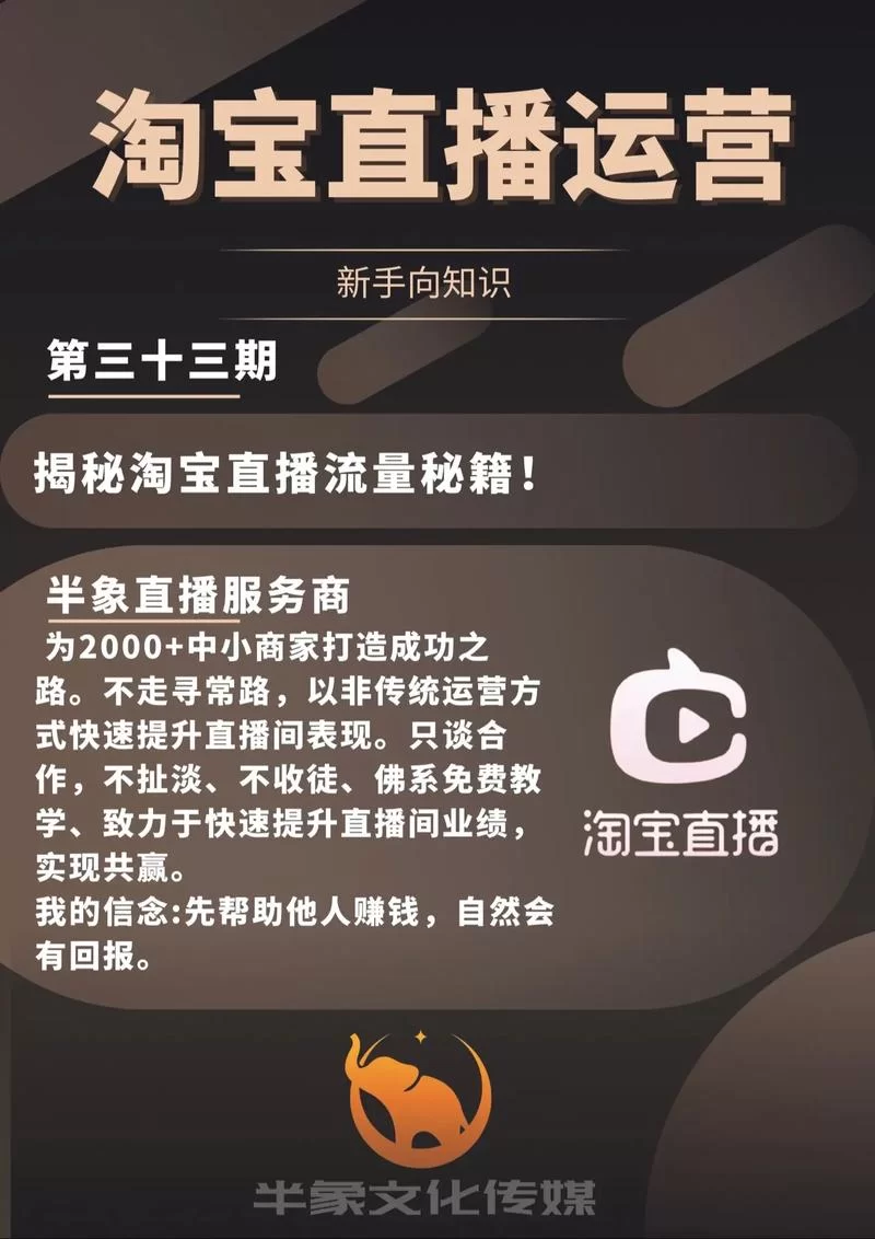 揭秘淘宝直播间：流量变现的秘密与技巧分享