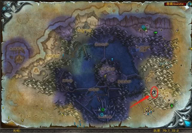 巫妖王之怒WLK地图：新手玩家升级必看地图