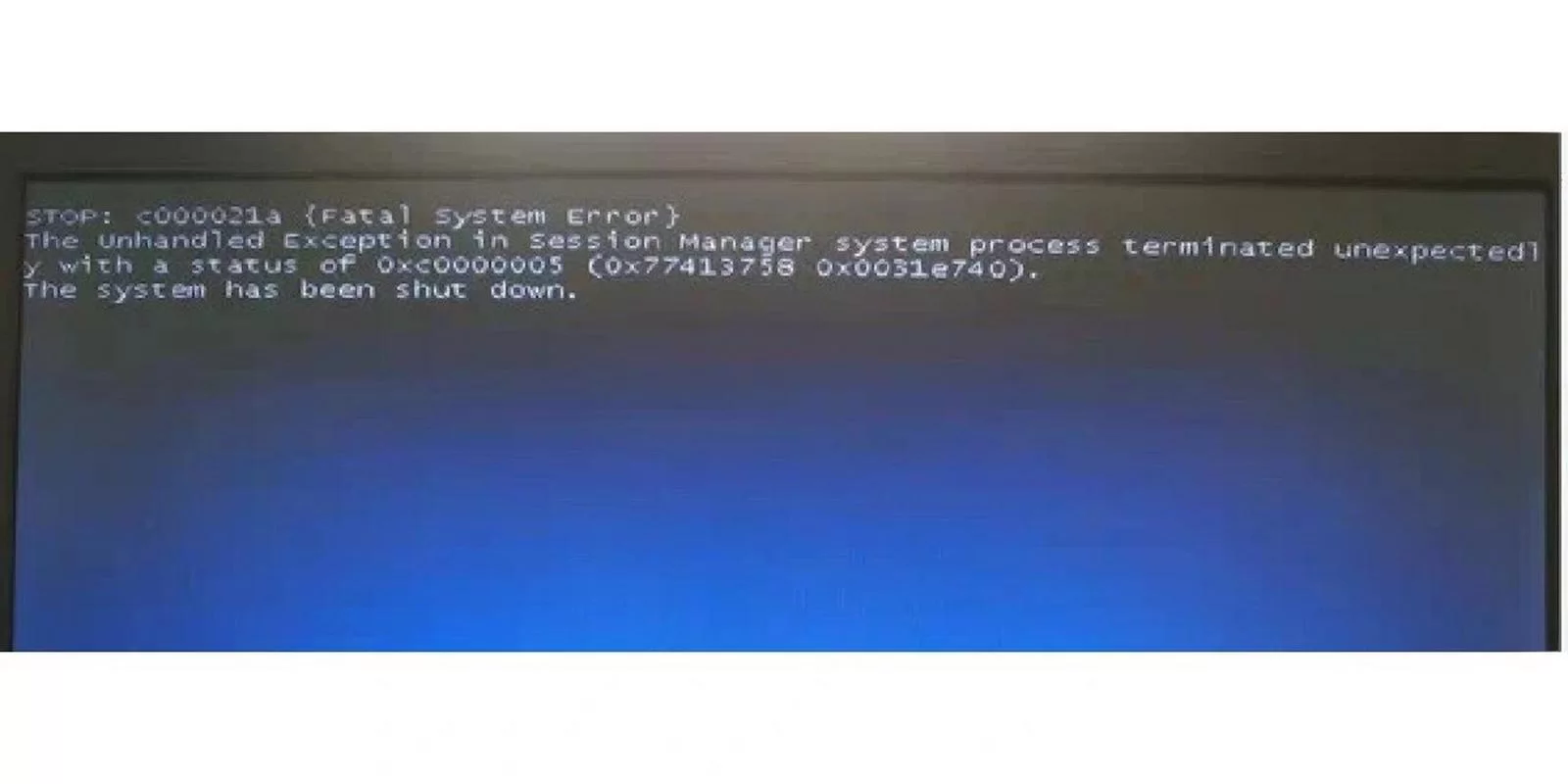 系统提示Fatal Error？可能是这些原因导致的