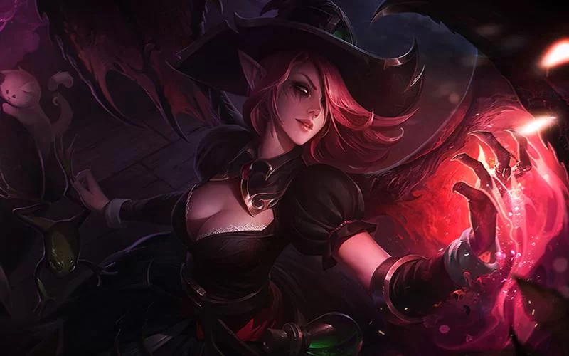 莫甘娜黑色荆棘皮肤：外观、特效及获取方式全攻略