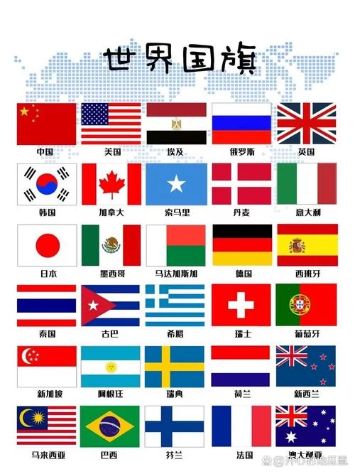 所有国家的国旗都是长方形吗？不，还有这几种形状！