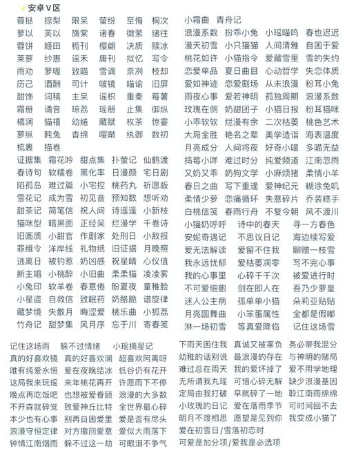 游戏起名不用愁，分享一波超好听的王者名！