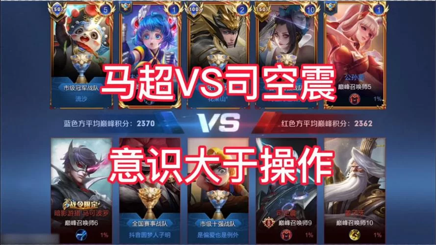 王者荣耀意识技巧：100条高手进阶必看攻略！