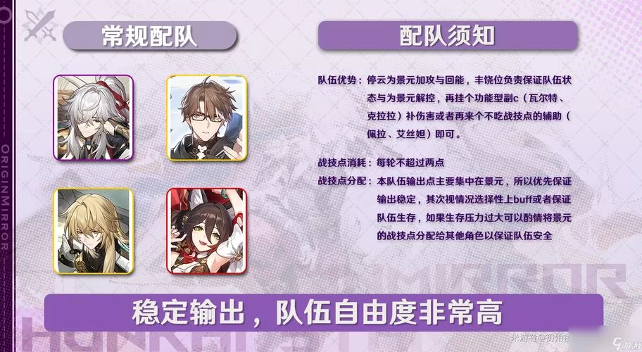 星穹轨道阵容推荐，平民玩家也能轻松通关！