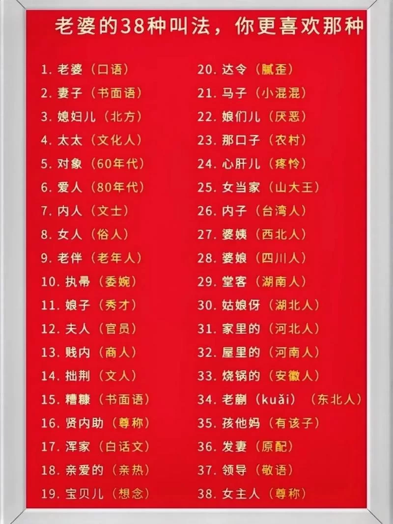 除了叫儿子，还有哪些有意思的别称？