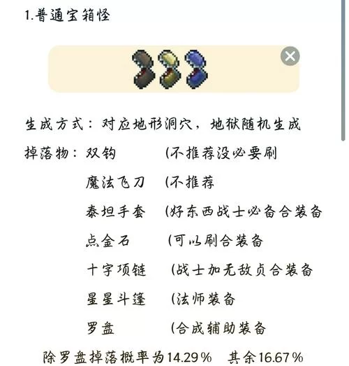 泰拉瑞亚神圣宝箱怪在哪？超详细刷新地点介绍！