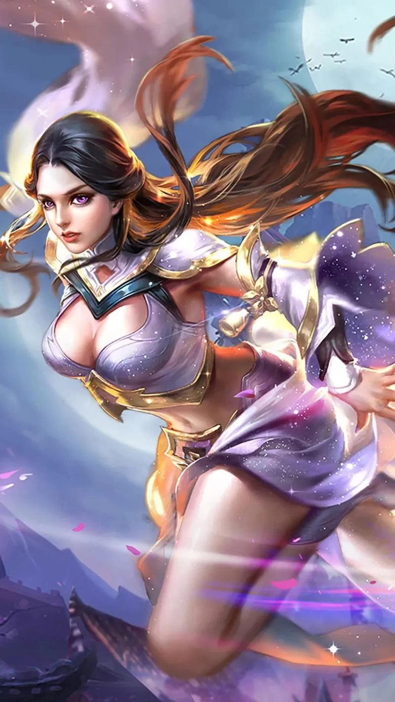 王者荣耀女英雄ps图哪里有？老司机分享高清大图！