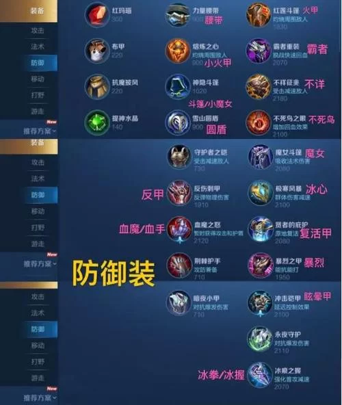 王者荣耀装备大全：新手必看，最全装备攻略！