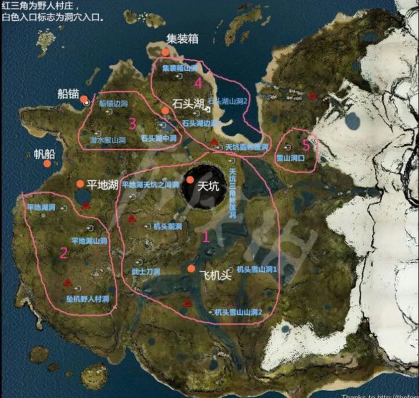 找不到路？森林地图详细标注帮你轻松定位！