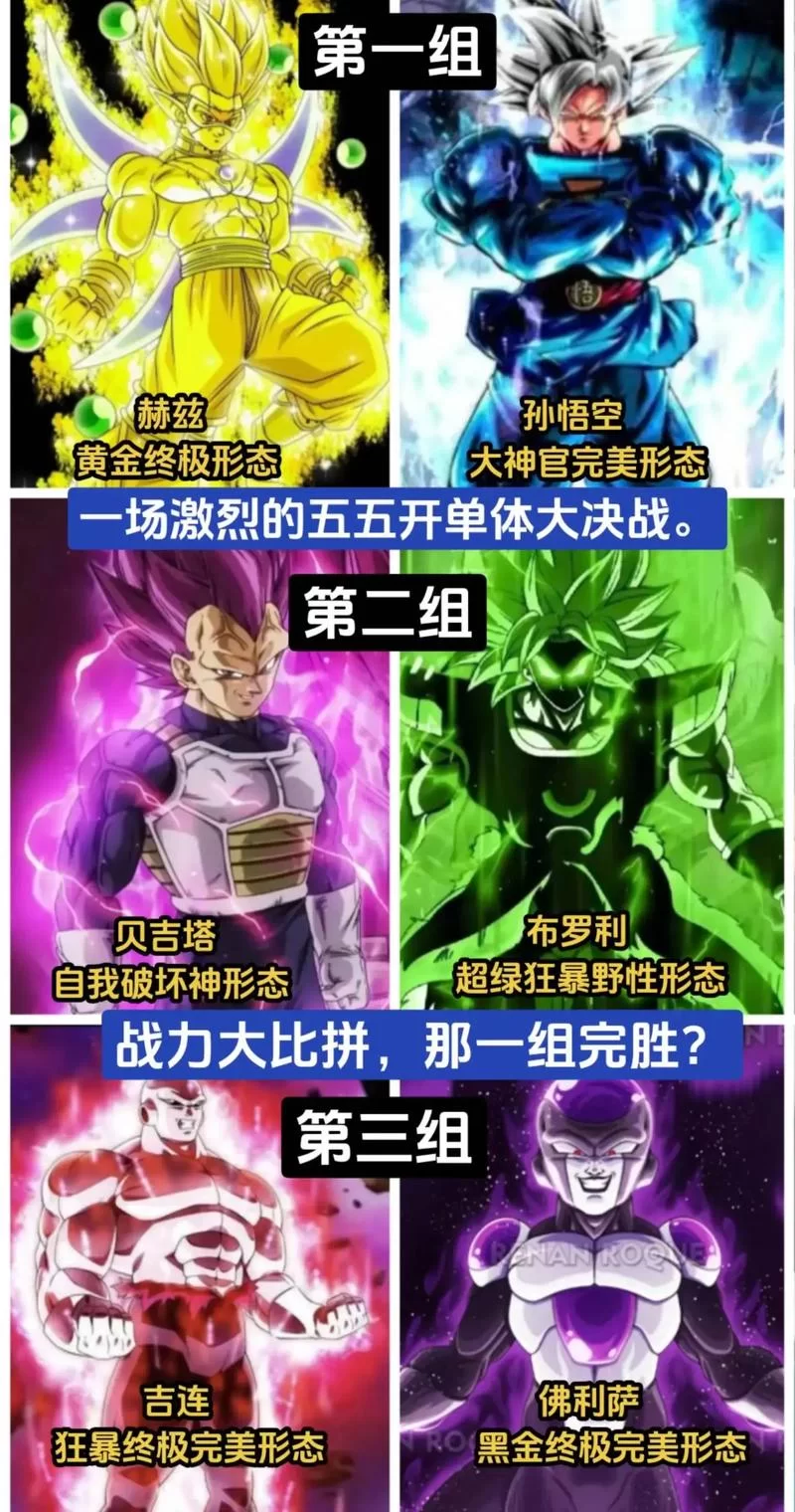 龙珠超次元乱战战力排行，谁才是最强宇宙战士？