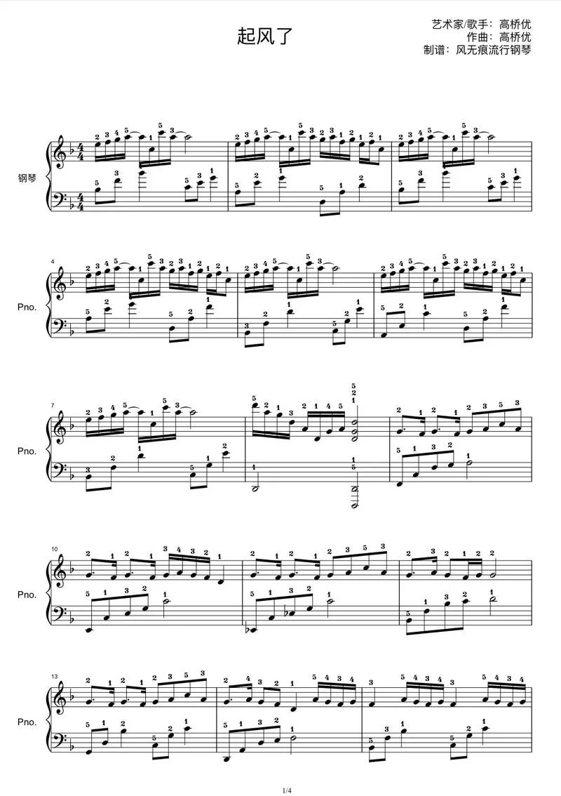 起风了乐谱怎么弹?专业老师教你弹唱技巧和指法! 起风了乐谱怎么弹?专业老师教你弹唱技巧和指法!