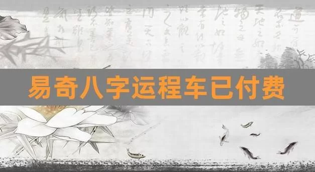 易奇八字运程车靠谱吗？这款工具真的能测算吗？