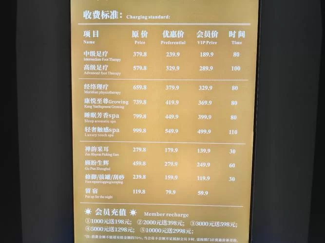 欧克按摩店攻略哪家强？实地探店体验报告分享！