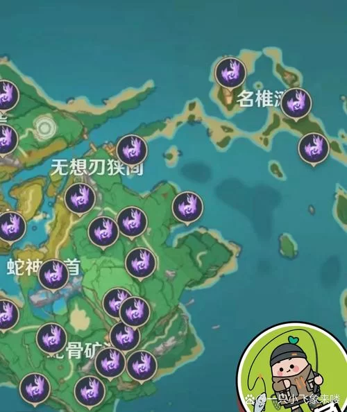 甘金岛雷神瞳在哪？手把手教你怎么拿全！