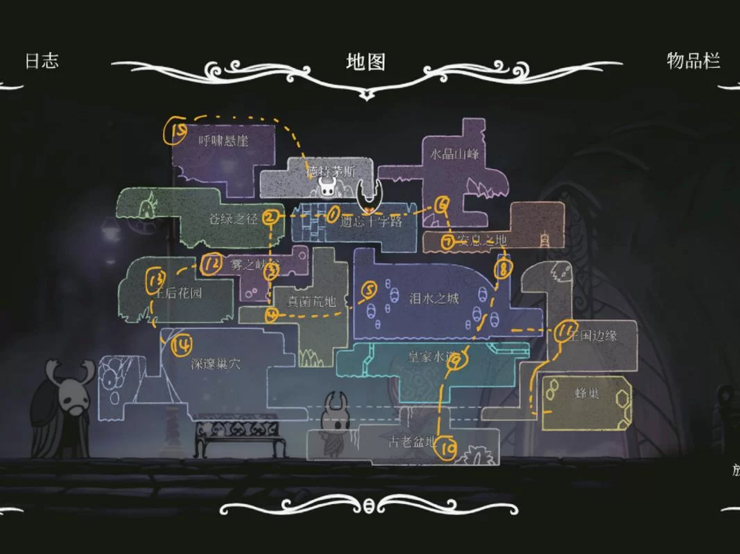 想找空洞骑士梦境boss?位置信息都在这了! 想找空洞骑士梦境boss?位置信息都在这了!