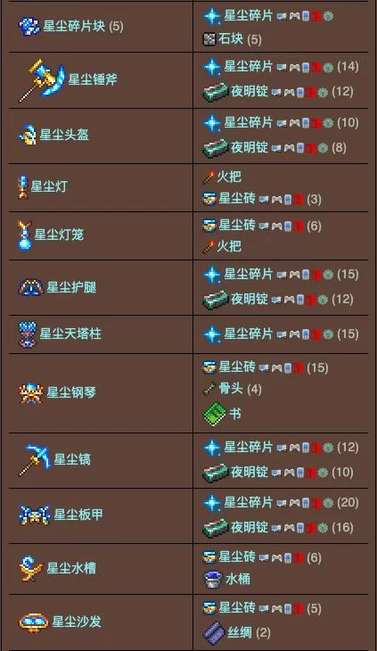 泰拉瑞亚工作台大全:想知道怎么合成?看这篇就够了! 泰拉瑞亚工作台大全:想知道怎么合成?看这篇就够了!