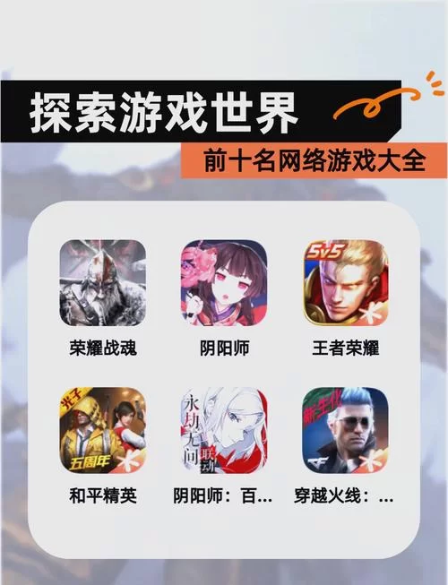 想找最好玩的十大游戏？这篇文章帮你一次性解决！