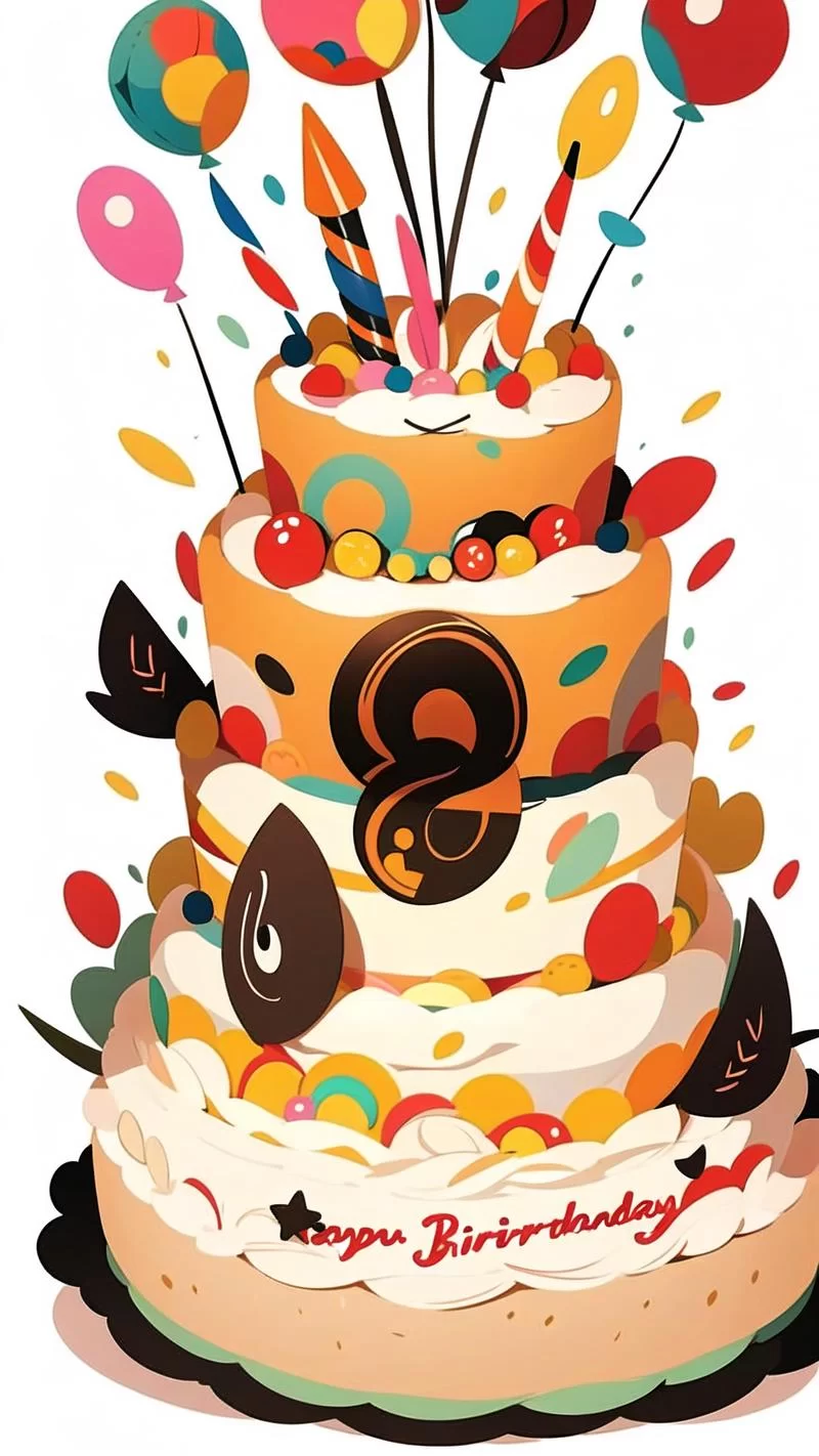 生日快乐最潮图片来袭！2024最新潮人生日祝福！