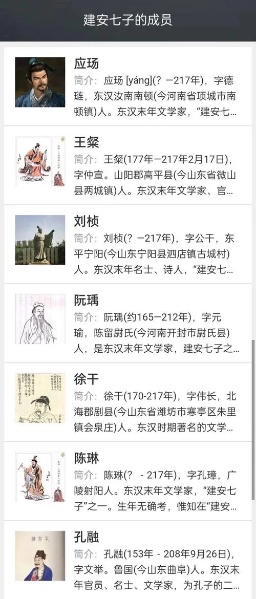 建安七子名字怎么读？这份正确读音清单快收好！
