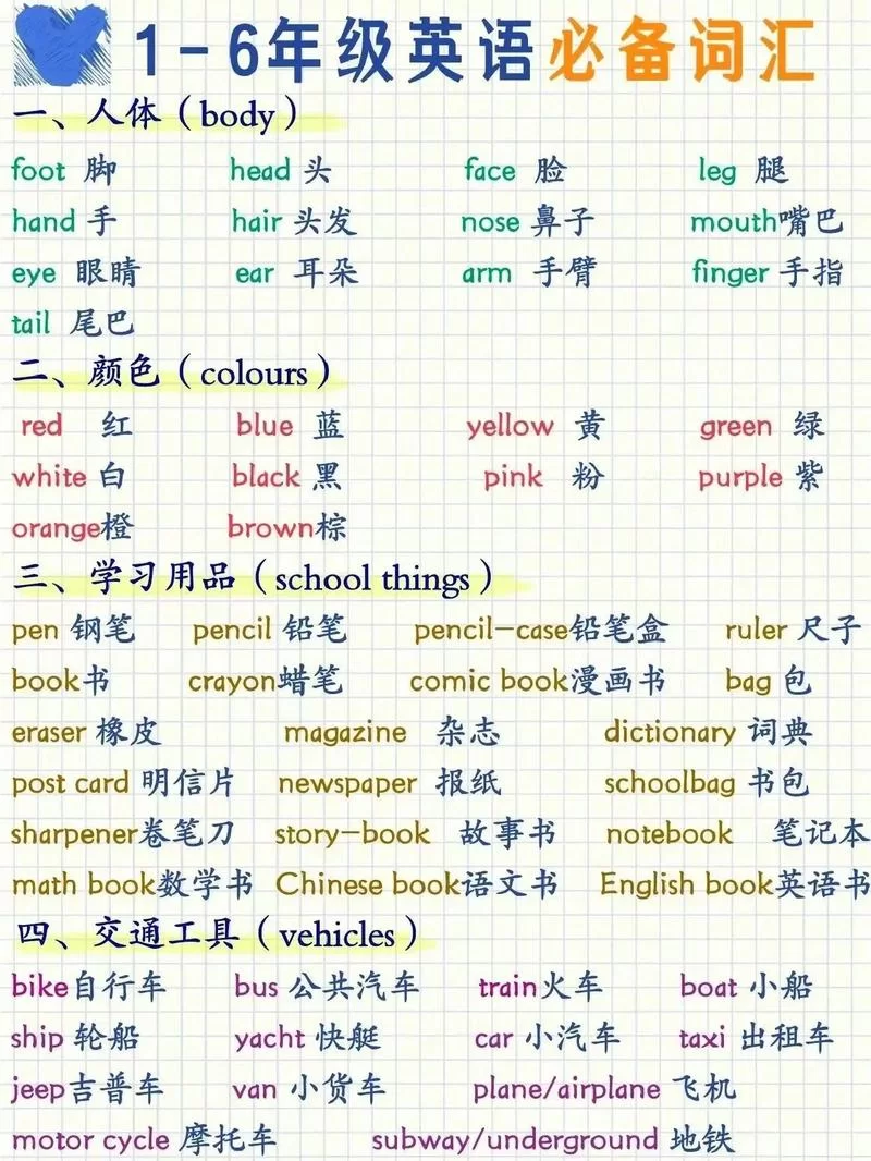 物品的英文大全来了！日常用品英文看这篇就够了！