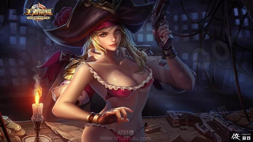 王者荣耀女角色去掉小内无爱心？这几张图火爆全网！