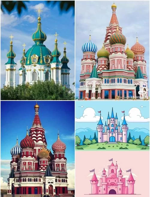 描写城堡量词填空：一什么城堡？